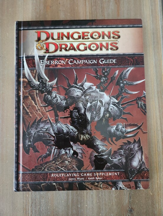 Dungeons & Dragons Other - 🐉 D&D Eberron Campaign Guide Hardcover 4E RPG Sourcebook Dungeons And Dragons
